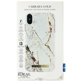 iDeal of Sweden Printed Case for Apple iPhone XS Max - Carrara Gold