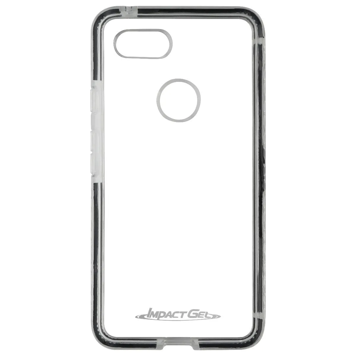 Impact Gel Crusader Lite Series Case for Google Pixel 3 XL - Black/Clear