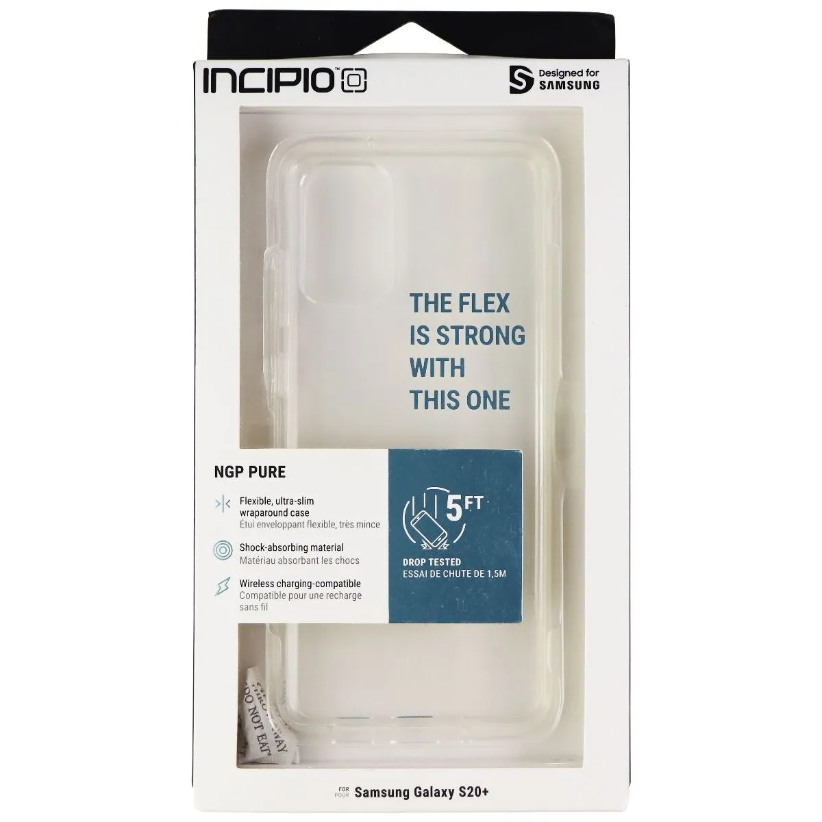 Incipio NGP Pure Series Gel Case for Samsung Galaxy (S20 ) - Clear