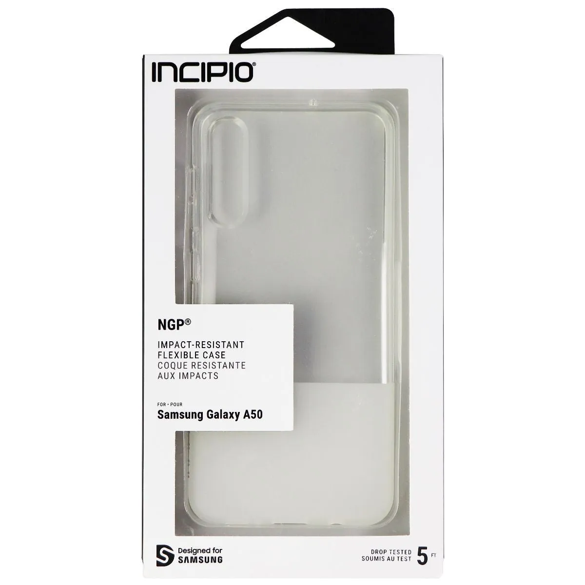 Incipio NGP Series Flexible Case for Samsung Galaxy A50 - Clear/Frost