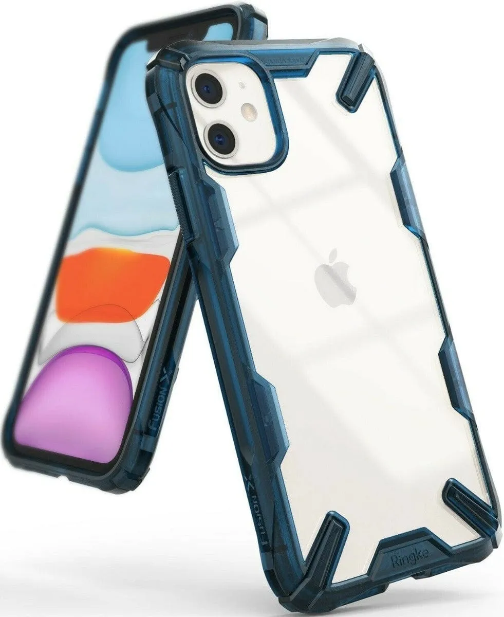 iPhone 11 Case FusionX Space Blue by Ringke