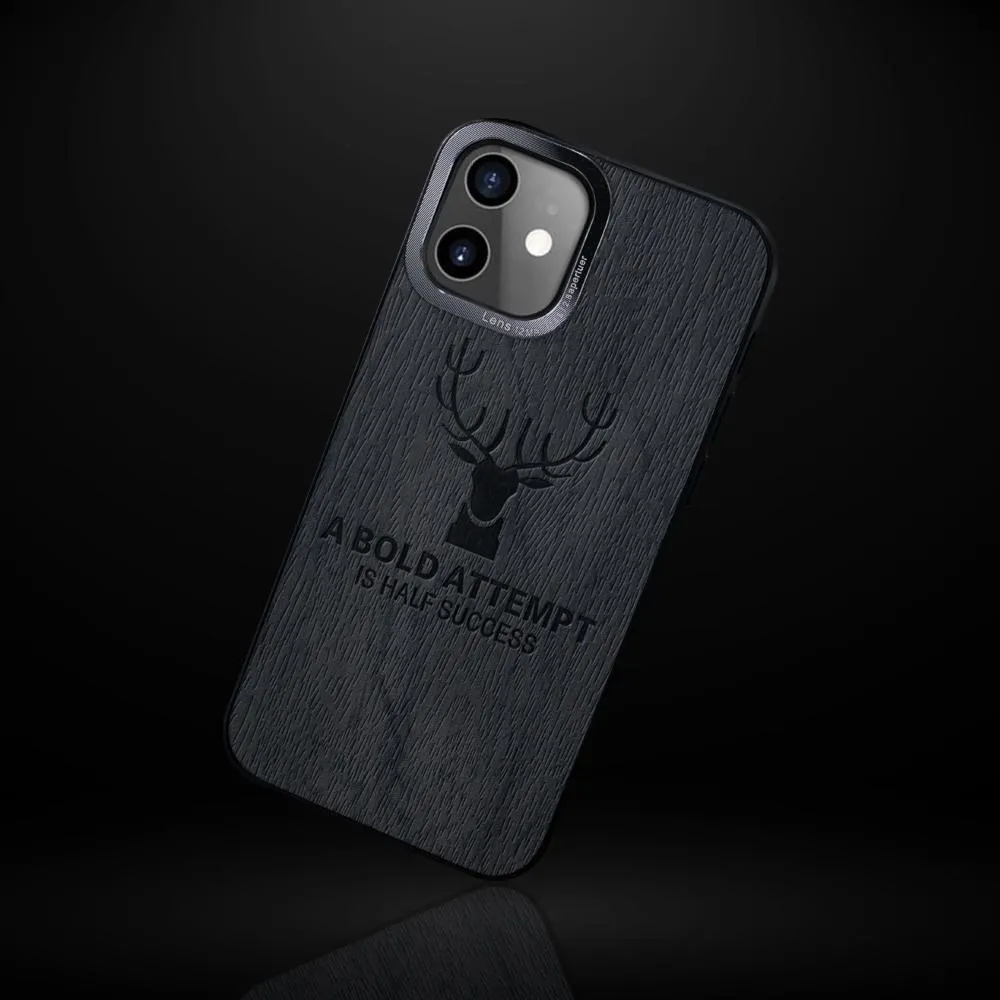 iPhone 12 Series Deer Pattern Inspirational Soft Case