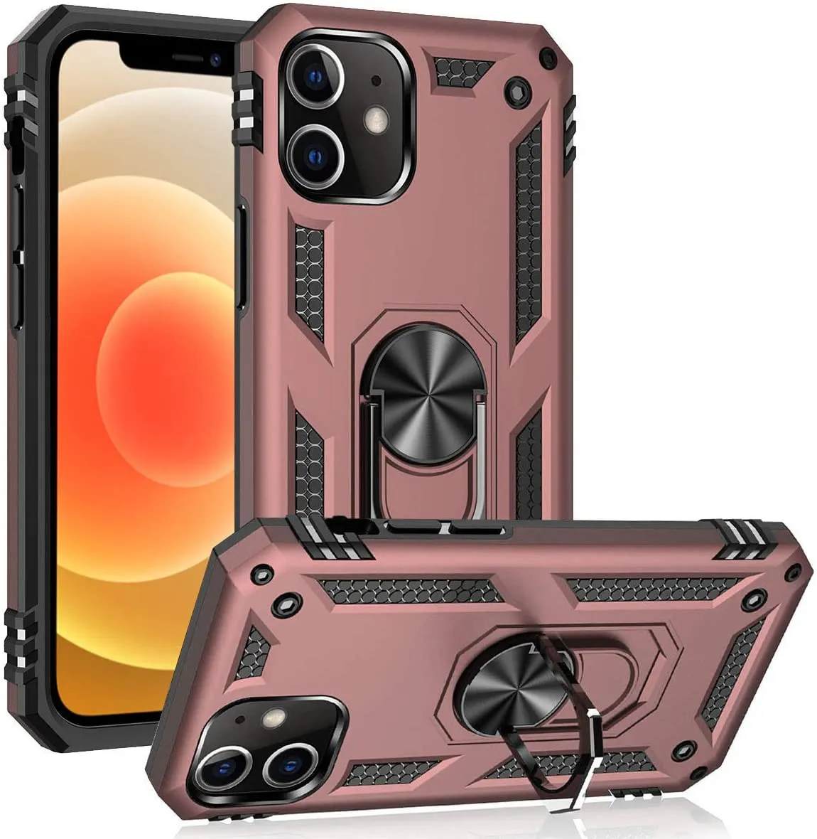 iPhone 13 Pro Max Ring Car Case | iPhone 13 Pro Max Kickstand Case