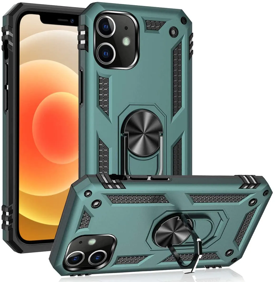 iPhone 13 Pro Max Ring Car Case | iPhone 13 Pro Max Kickstand Case