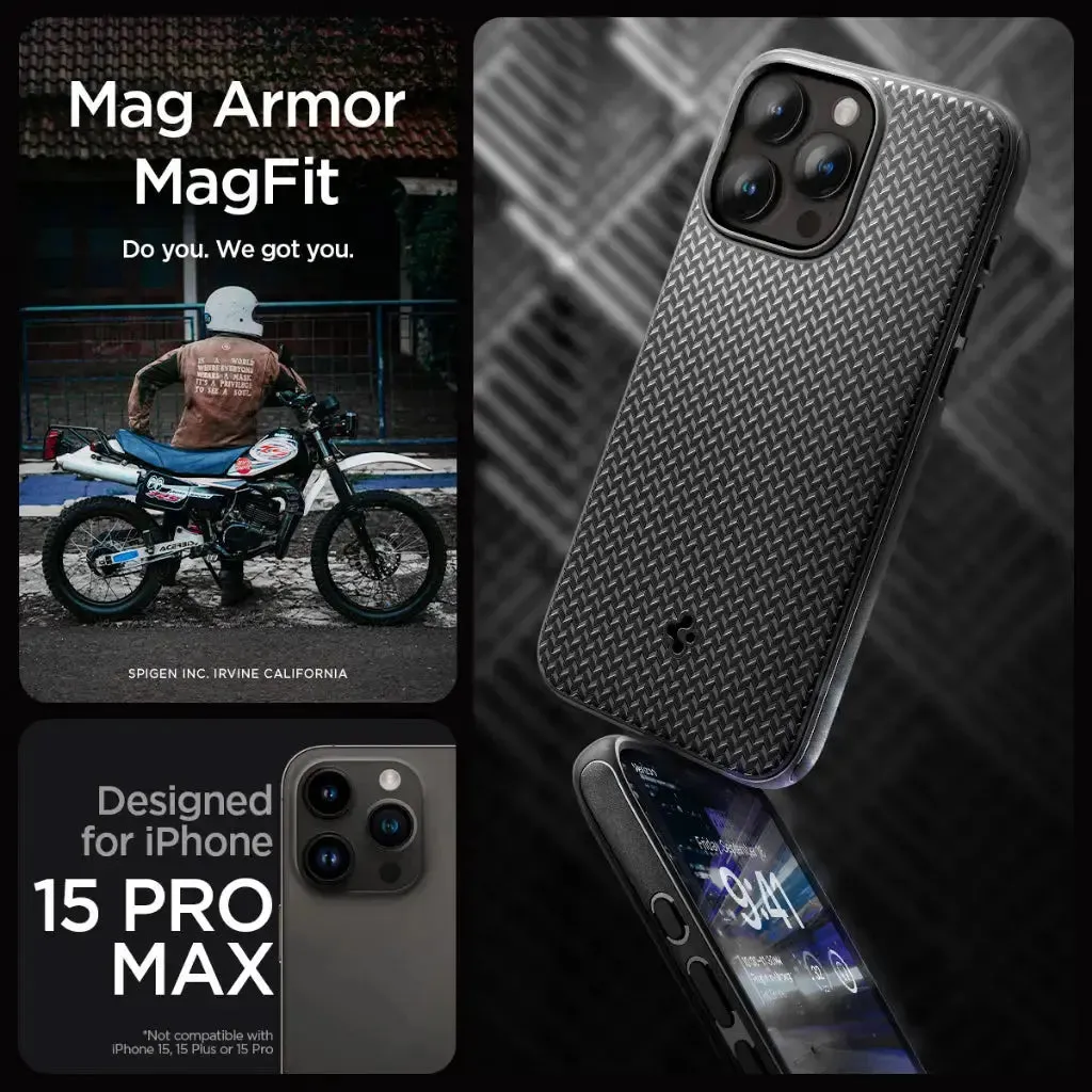 iPhone 15 Pro Max Case Mag Armor Magfit Magsafe Case