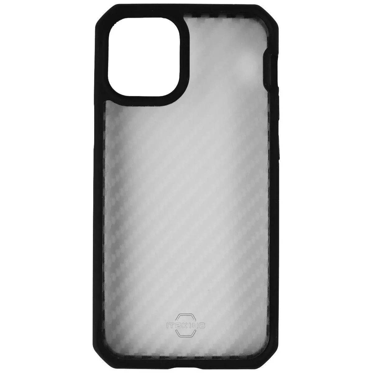 ITSKINS Hybrid Tek Protective Case for Apple iPhone 12 Mini - Black/Clear