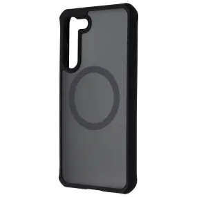 ITSKINS Hybrid_R Frost Case for MagSafe for Samsung Galaxy S23  (Plus) - Black