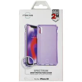 ITSKINS Spectrum Clear Protective Phone Case for Apple iPhone XR - Light Purple