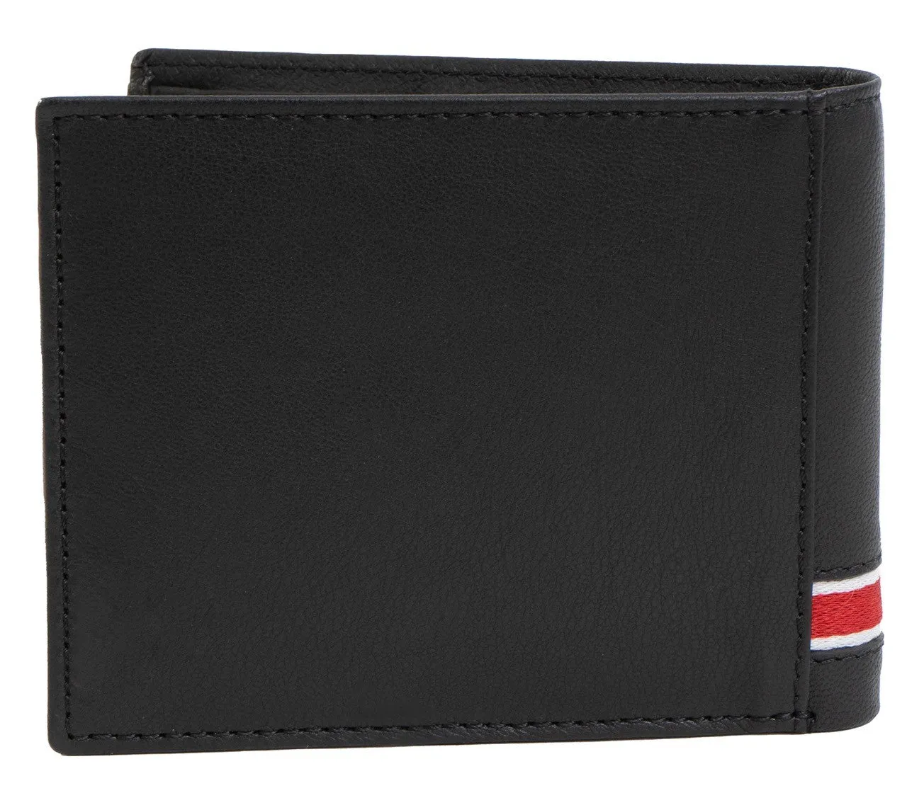 Jack Abrahams Slim Bi-Fold 2 Piece RFID Minimalist Wallet With Removable ID Holder