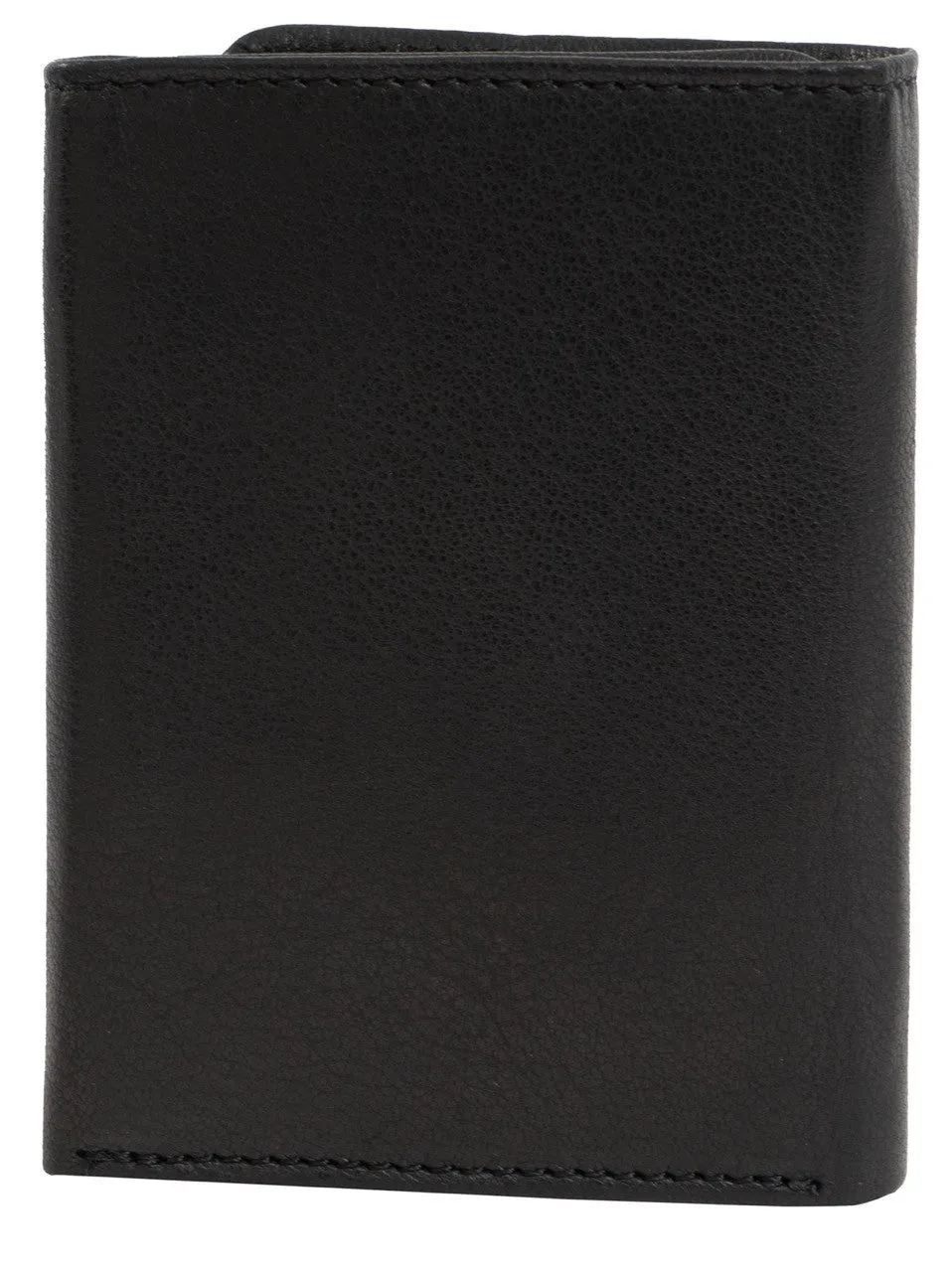 Jack Abrahams Tri-Fold RFID Wallet With ID Window Pocket