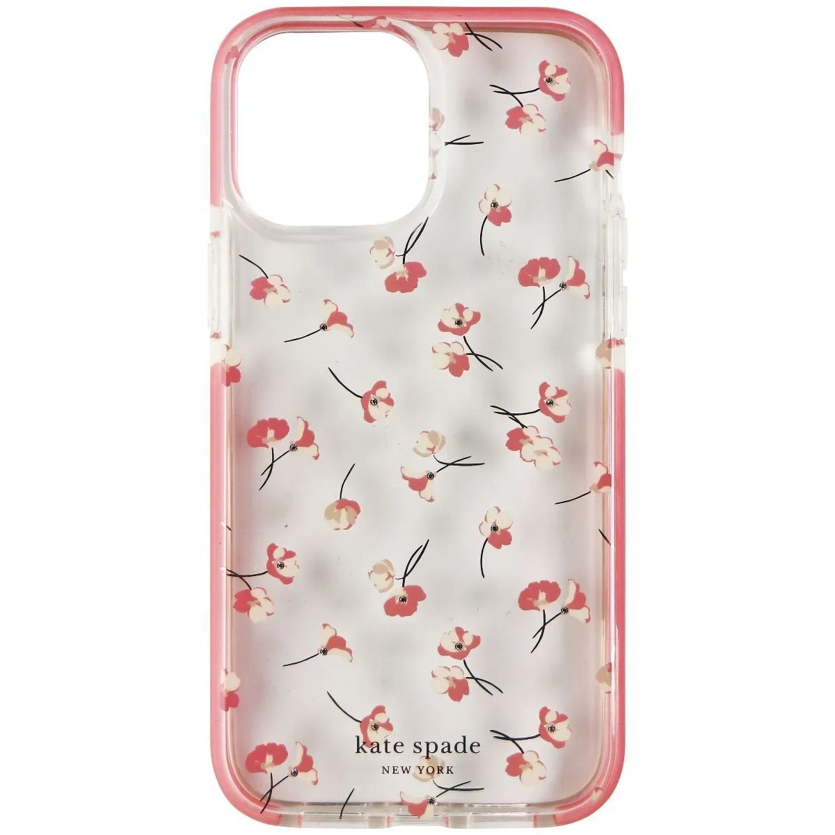 Kate Spade Defensive Hardshell Case for iPhone 13 Pro Max - Falling Poppies