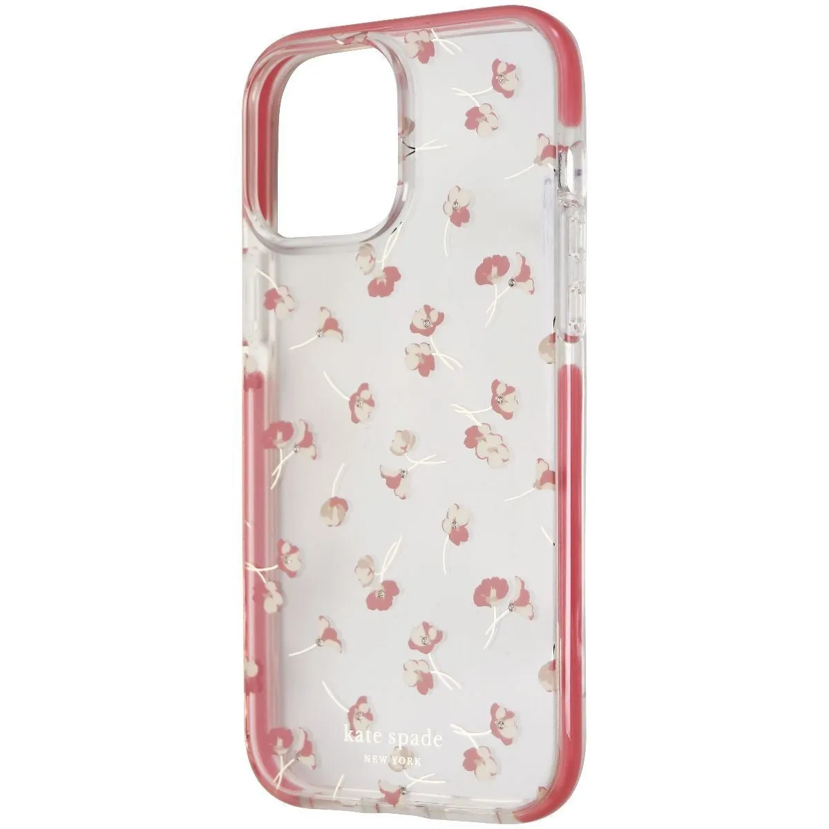 Kate Spade Defensive Hardshell Case for iPhone 13 Pro Max - Falling Poppies