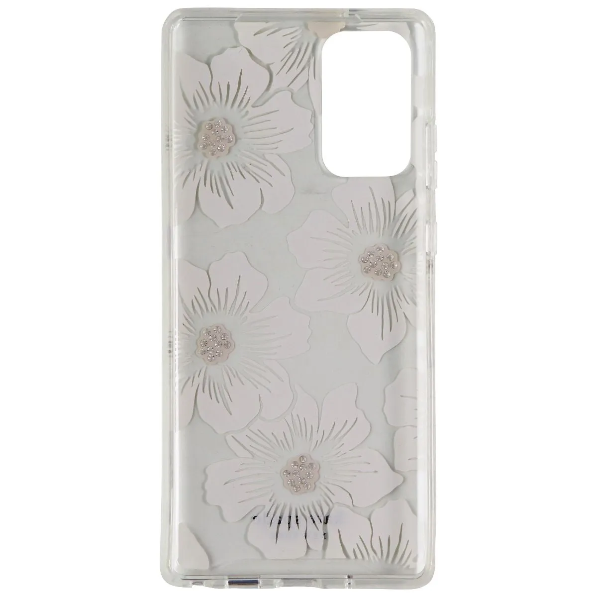 Kate Spade Hard Case for Galaxy Note20 5G - Hollyhock Clear Floral