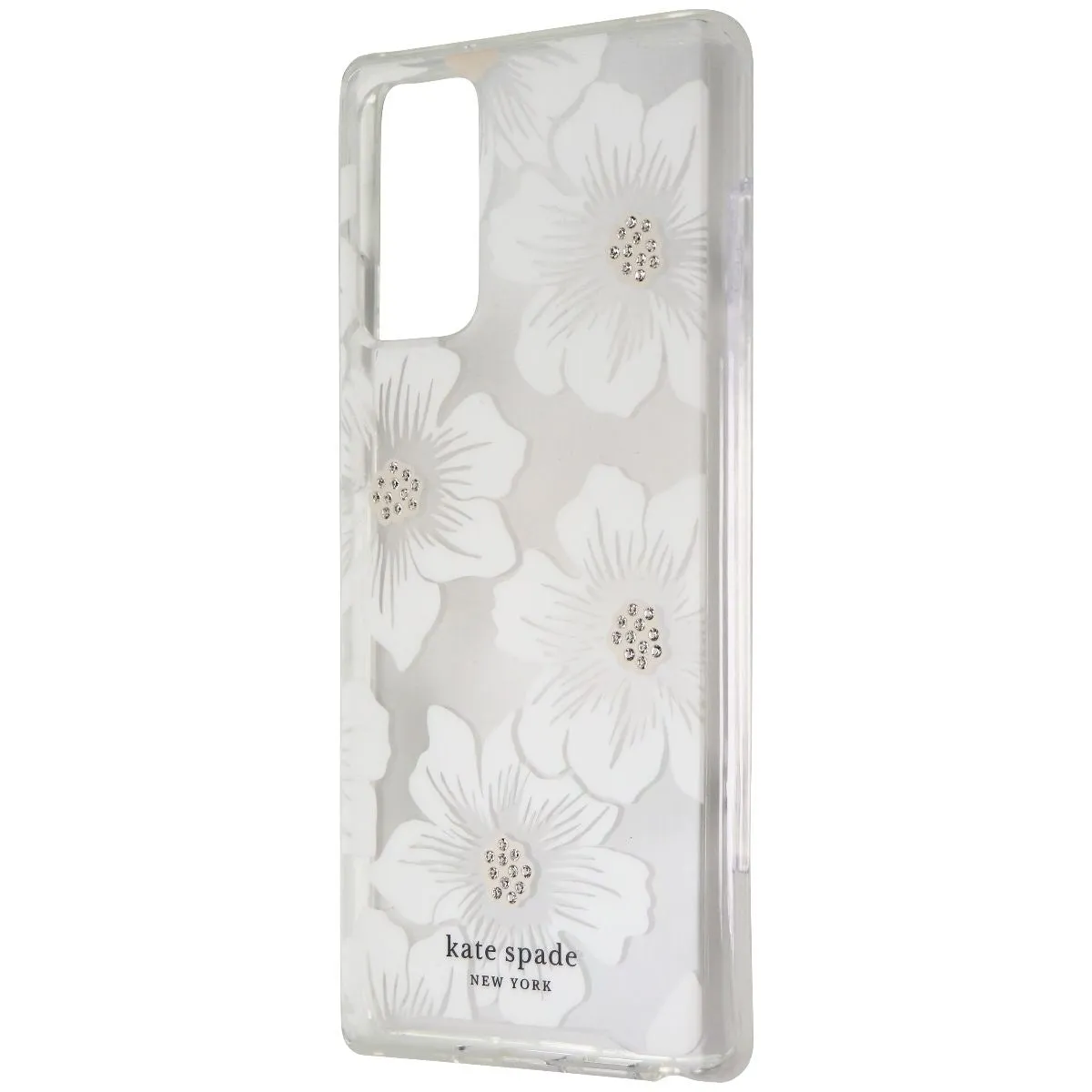 Kate Spade Hard Case for Galaxy Note20 5G - Hollyhock Clear Floral