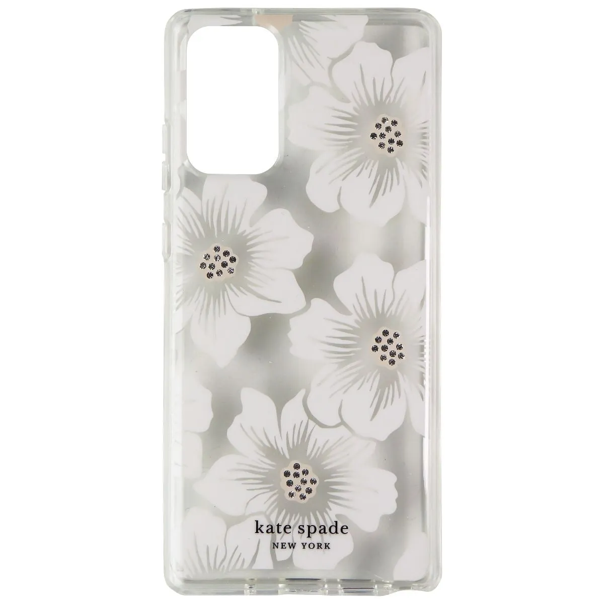 Kate Spade Hard Case for Galaxy Note20 5G - Hollyhock Clear Floral