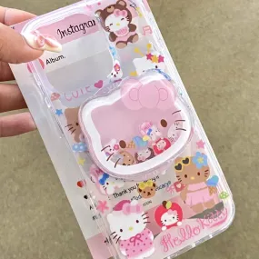 Kawaii Kitty Shaker Magnetic Stand iPhone Case SK581