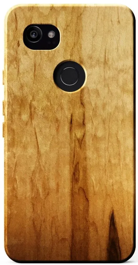 Kerf Select Figured Ambrosia Maple Wood Phone Case