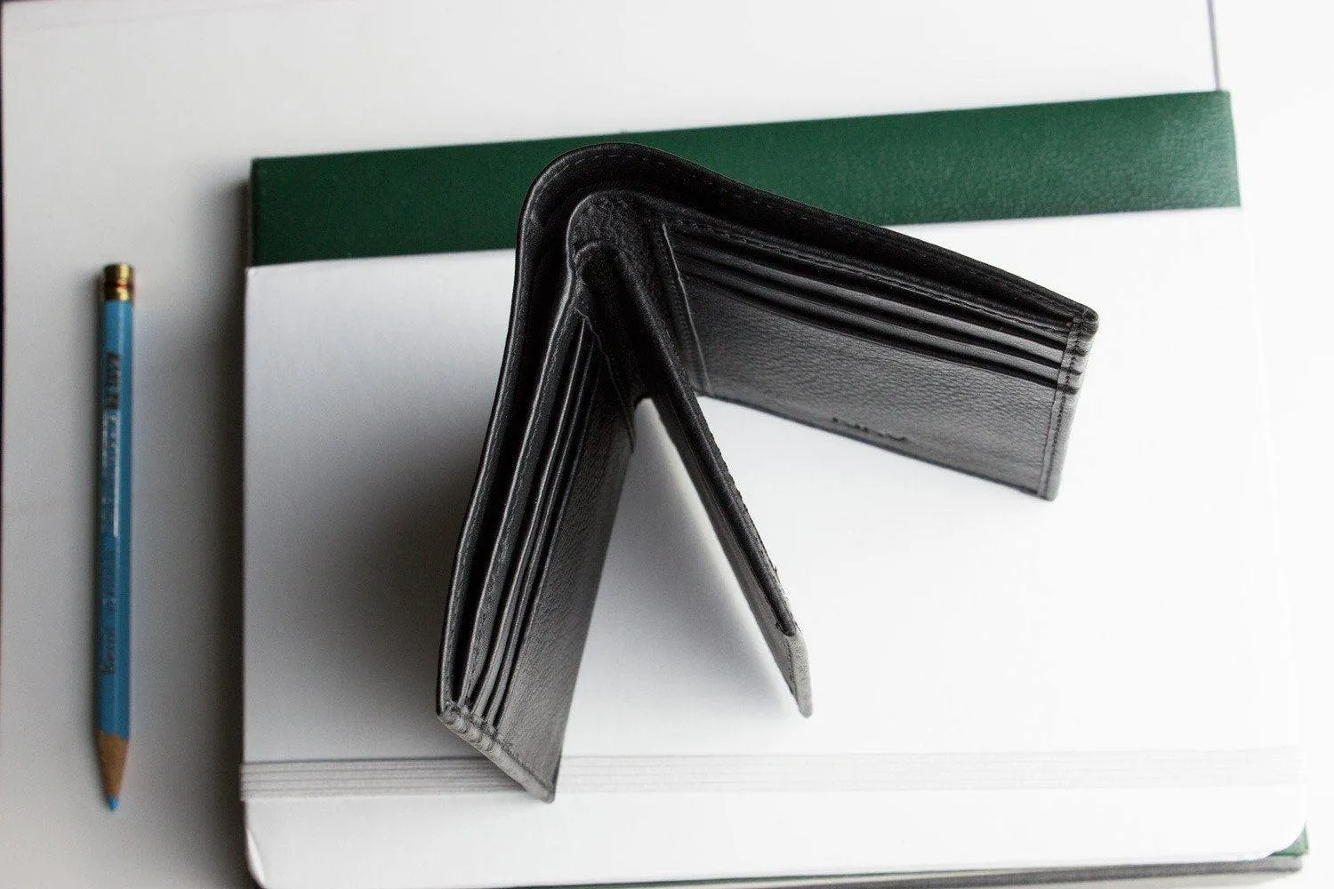 Kiko Leather Slimfold Passcase Wallet