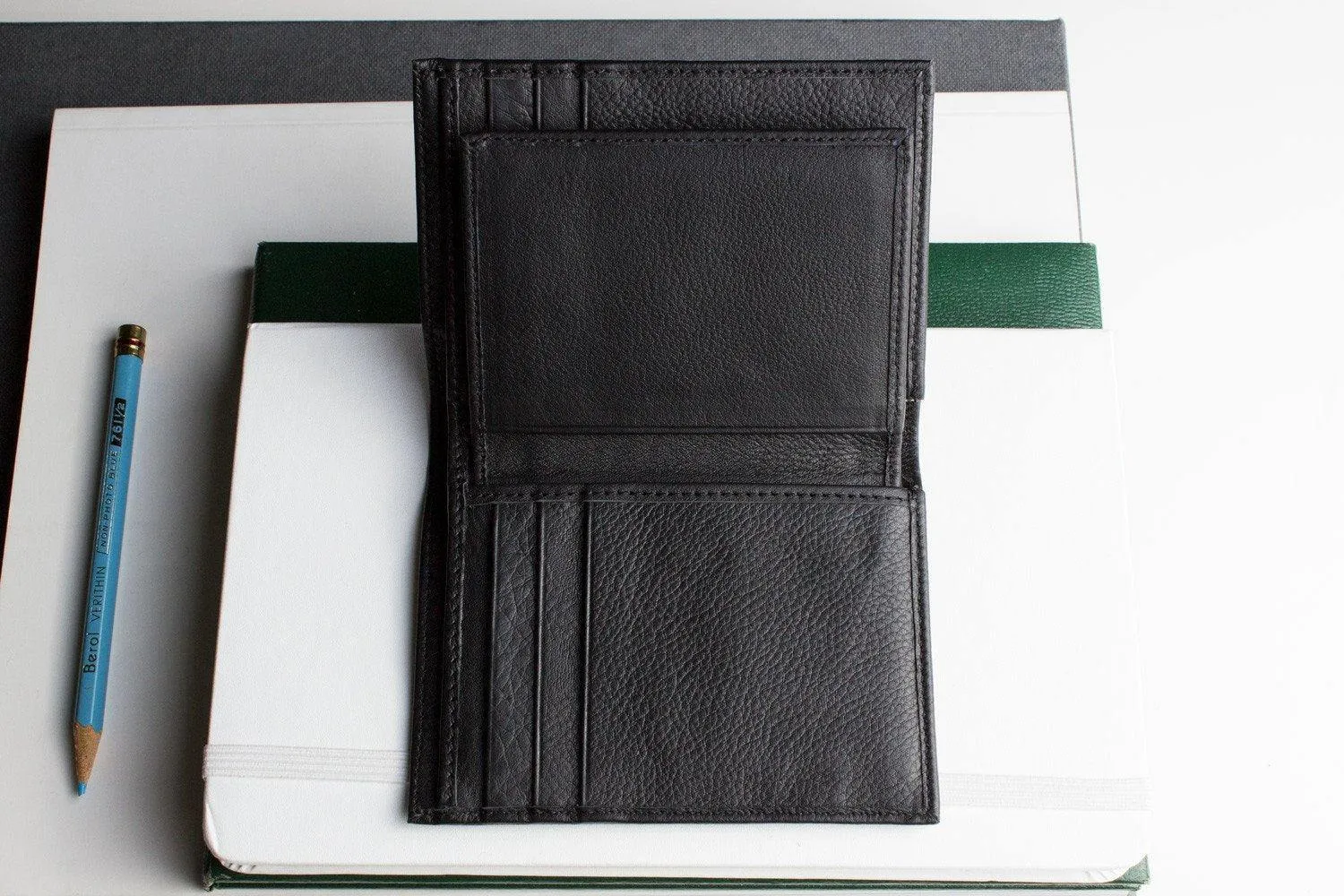 Kiko Leather Slimfold Passcase Wallet