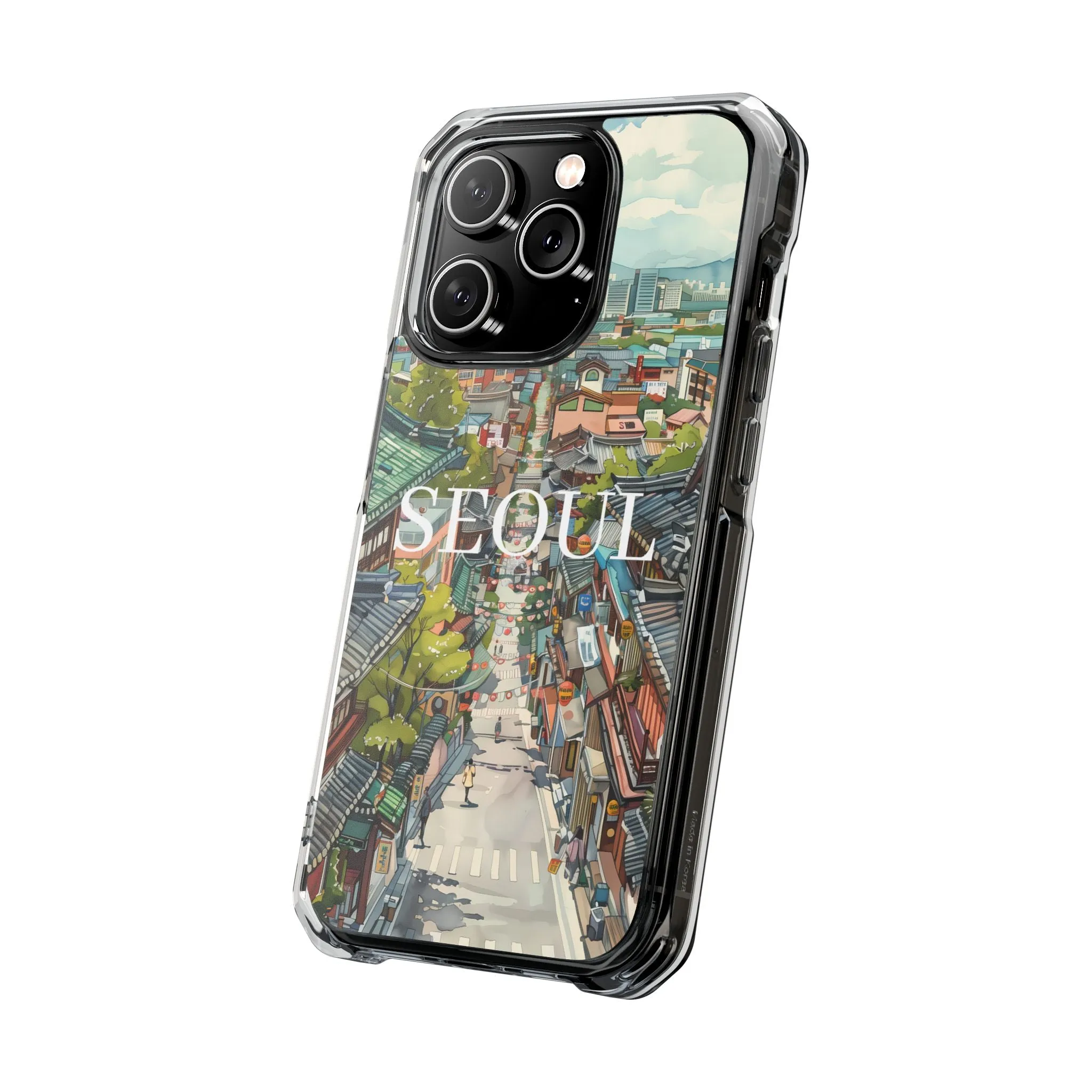 Korea -  Seoul Magnetic Clear Impact Cases  - StyleMZ