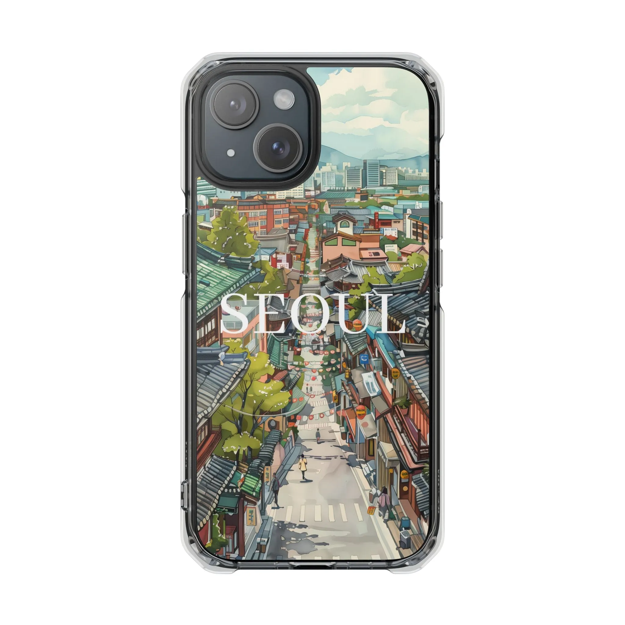 Korea -  Seoul Magnetic Clear Impact Cases  - StyleMZ