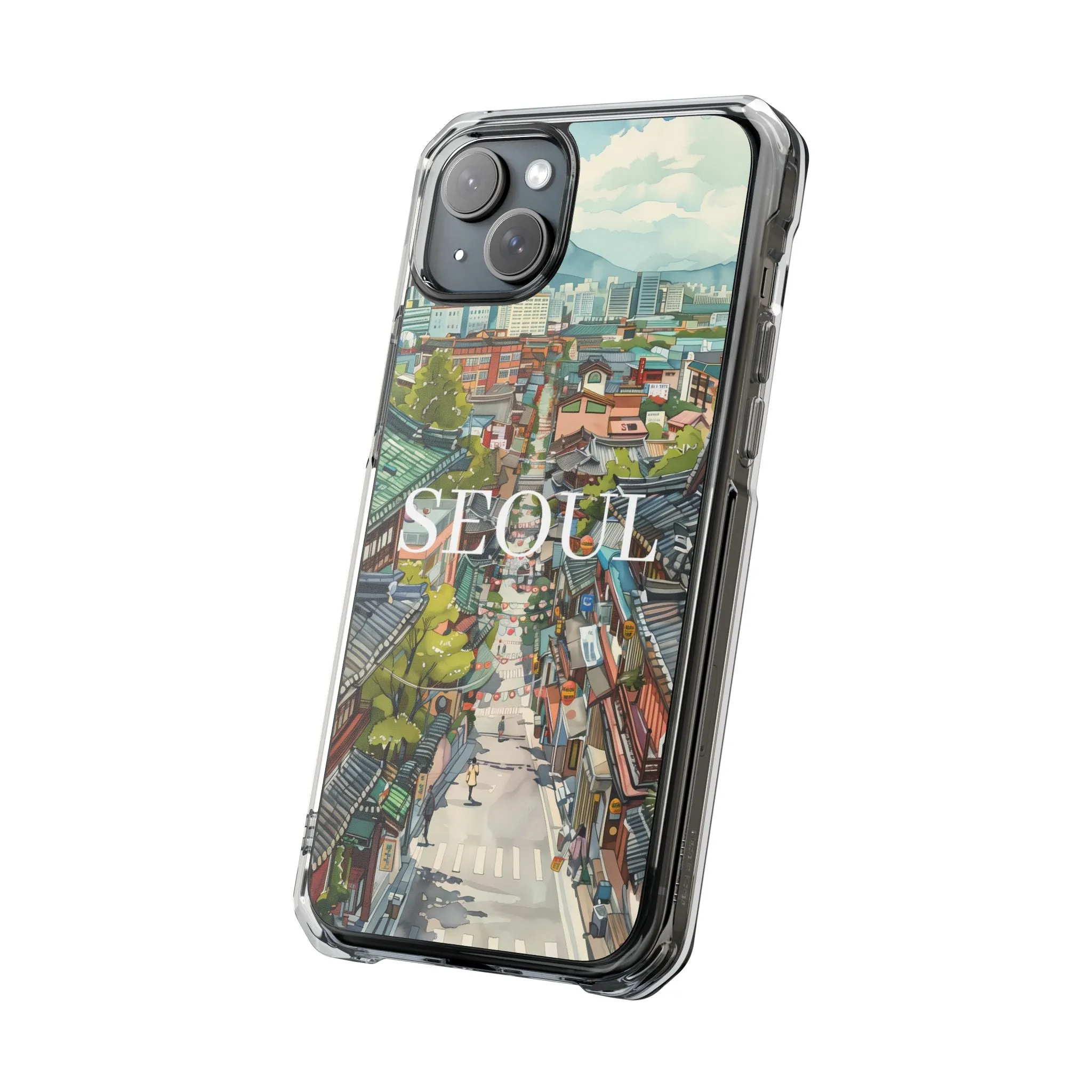 Korea -  Seoul Magnetic Clear Impact Cases  - StyleMZ