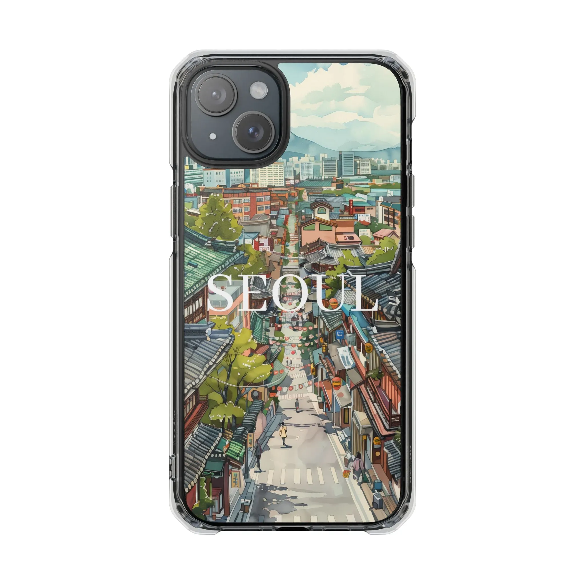 Korea -  Seoul Magnetic Clear Impact Cases  - StyleMZ