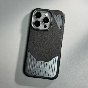 LeatherBolt Armor iPhone Case