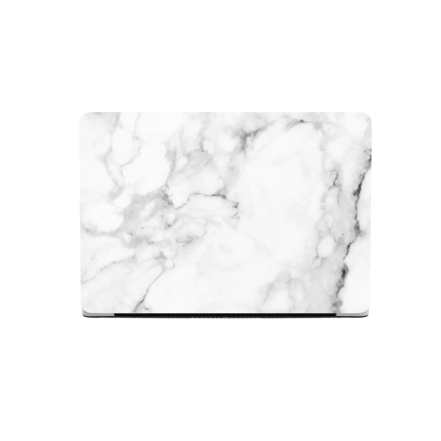 Macbook Hard Shell Case - White Marble