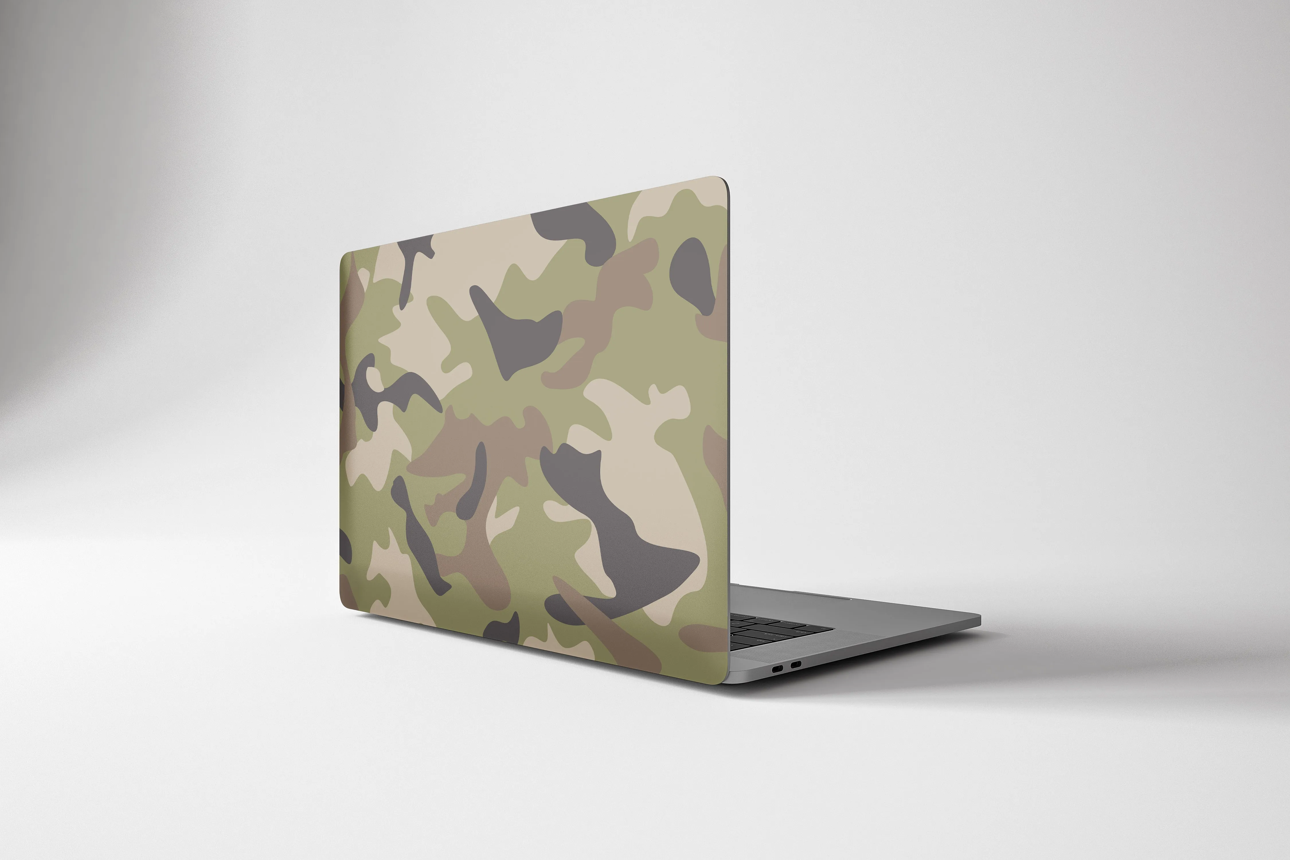 Macbook Hard Shell Case - Woodland Camo