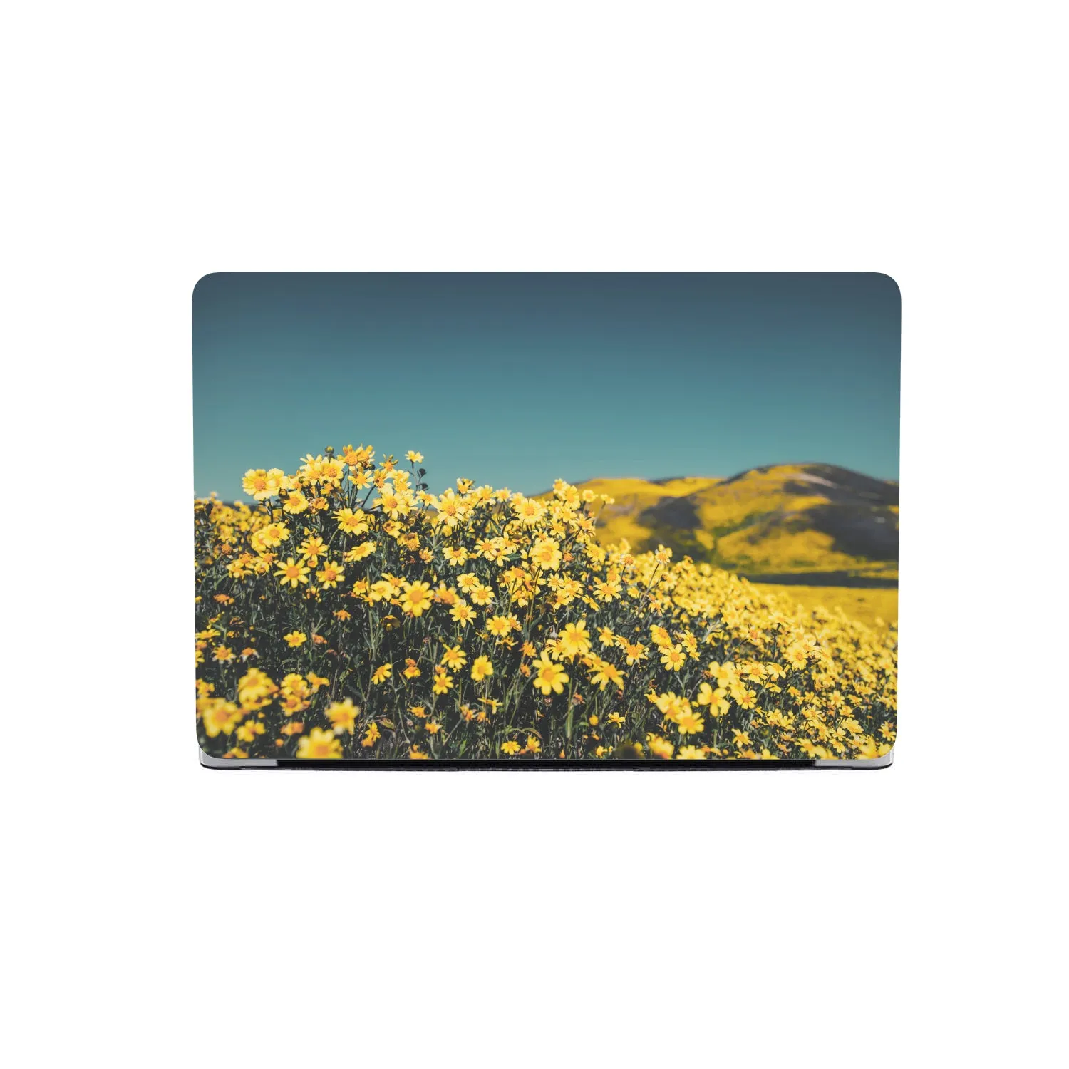 Macbook Hard Shell Case - Yellow Daisy Flowers