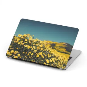 Macbook Hard Shell Case - Yellow Daisy Flowers