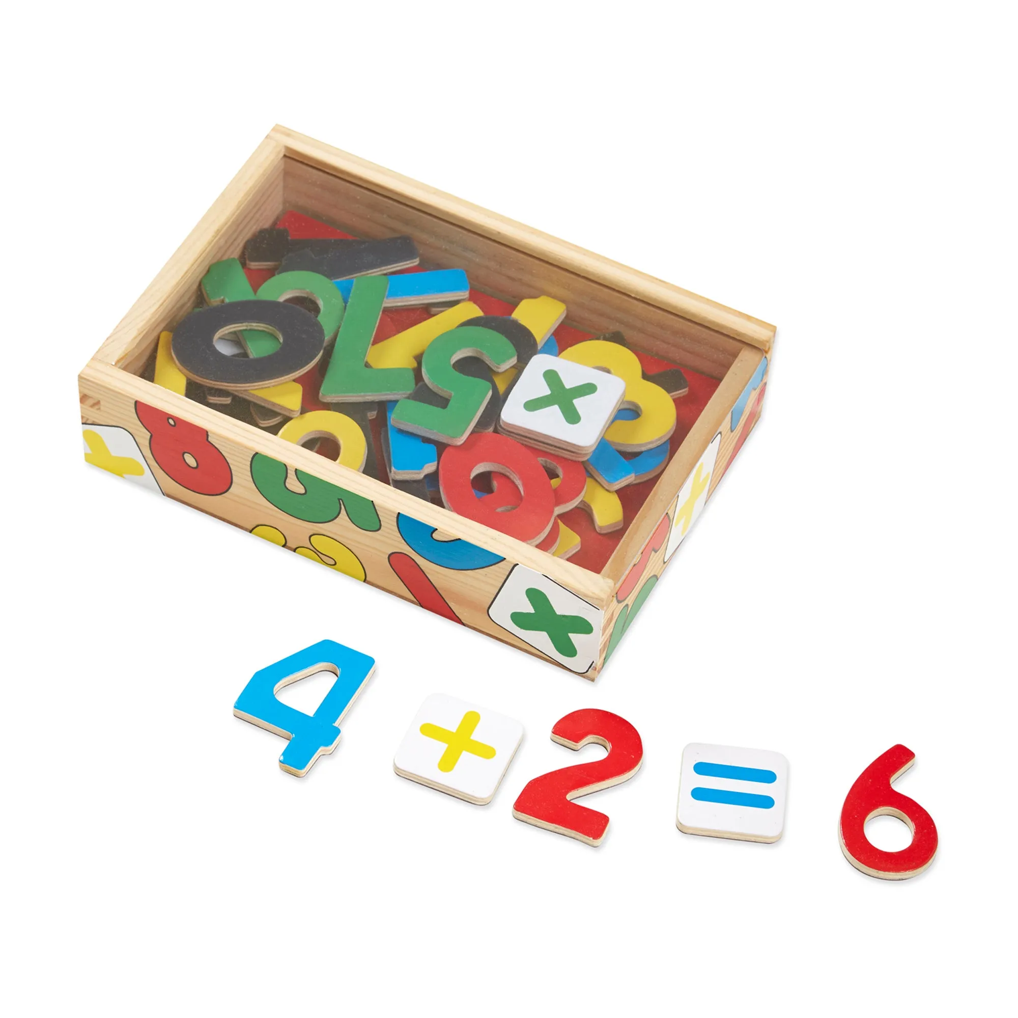 Magnetic Wooden Numbers