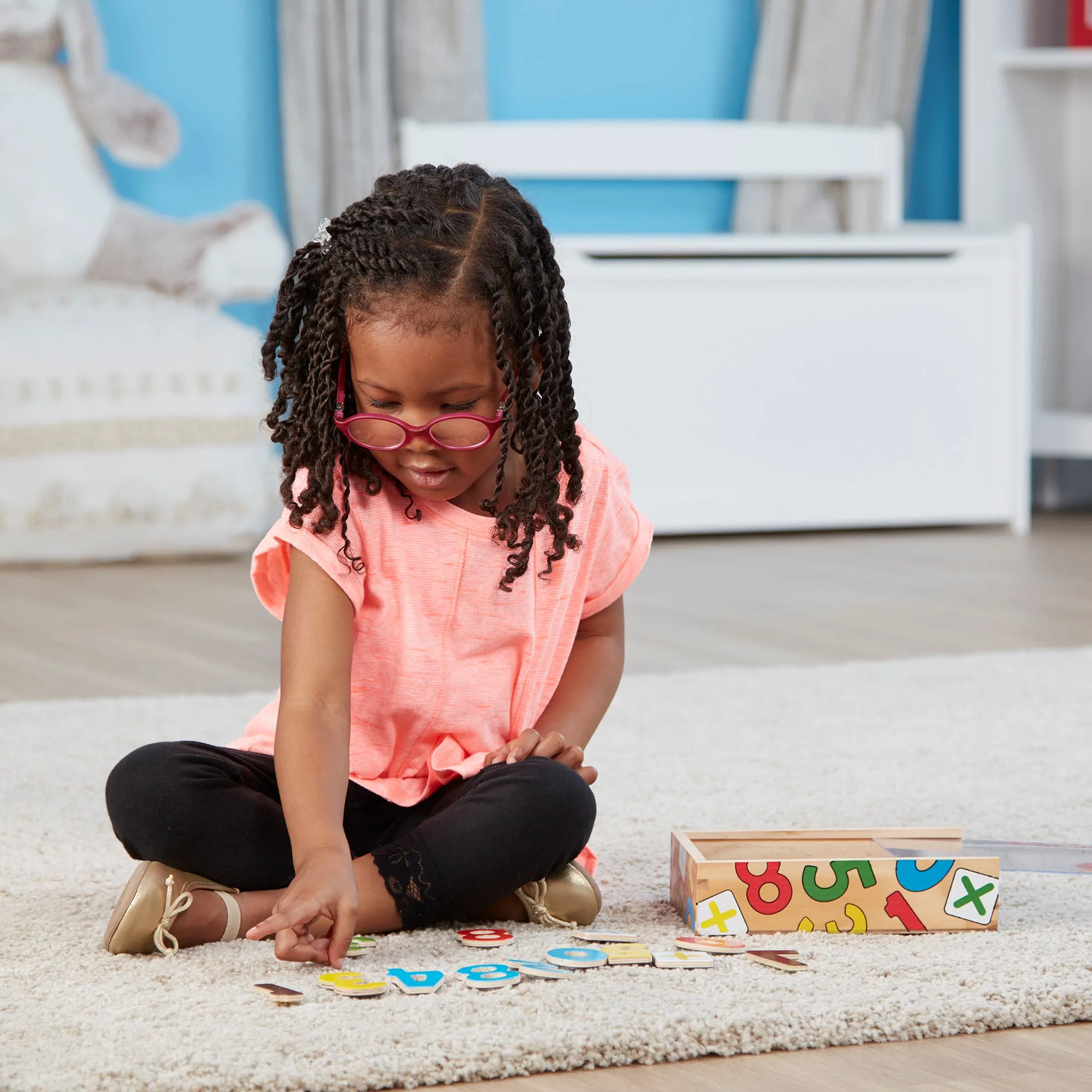 Magnetic Wooden Numbers