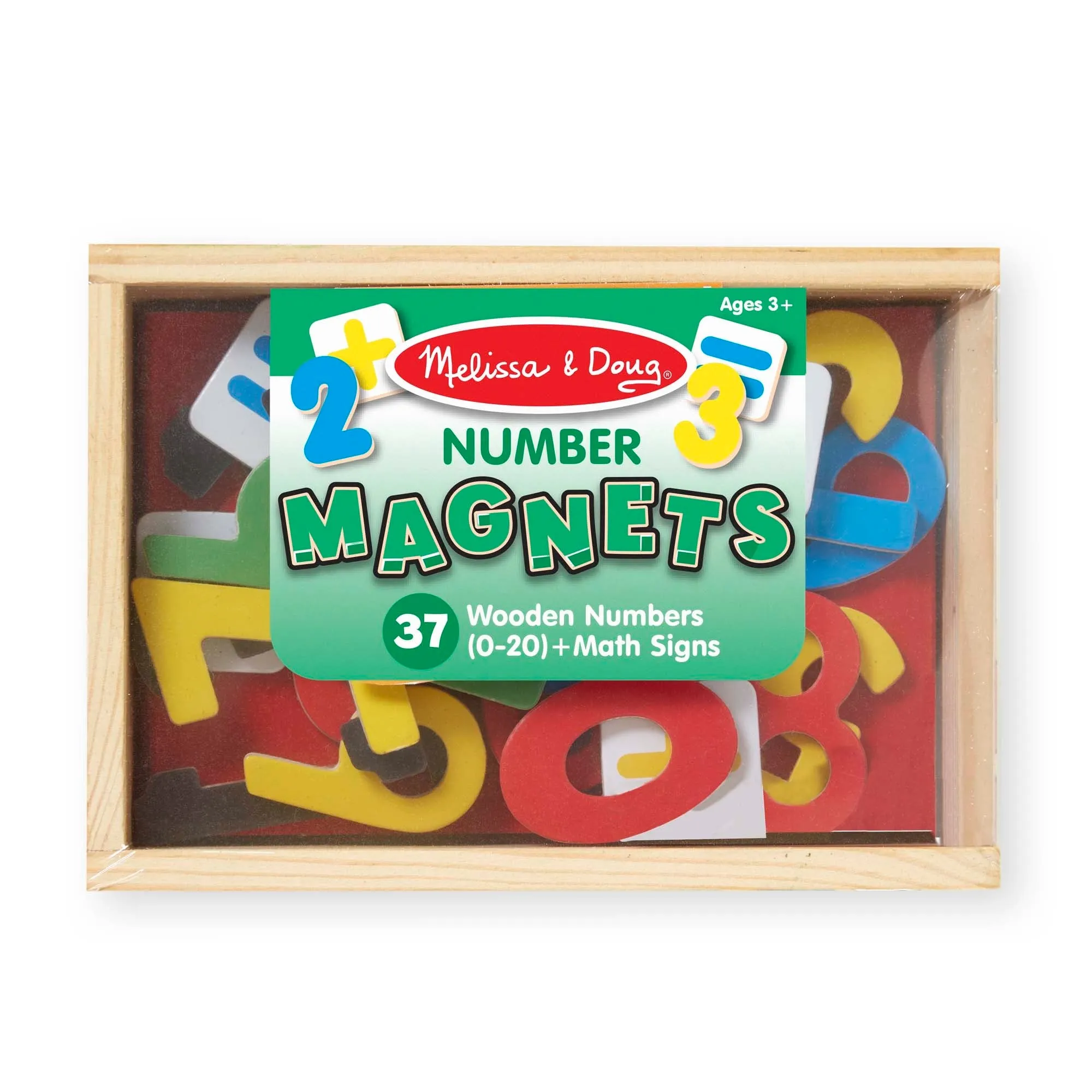 Magnetic Wooden Numbers