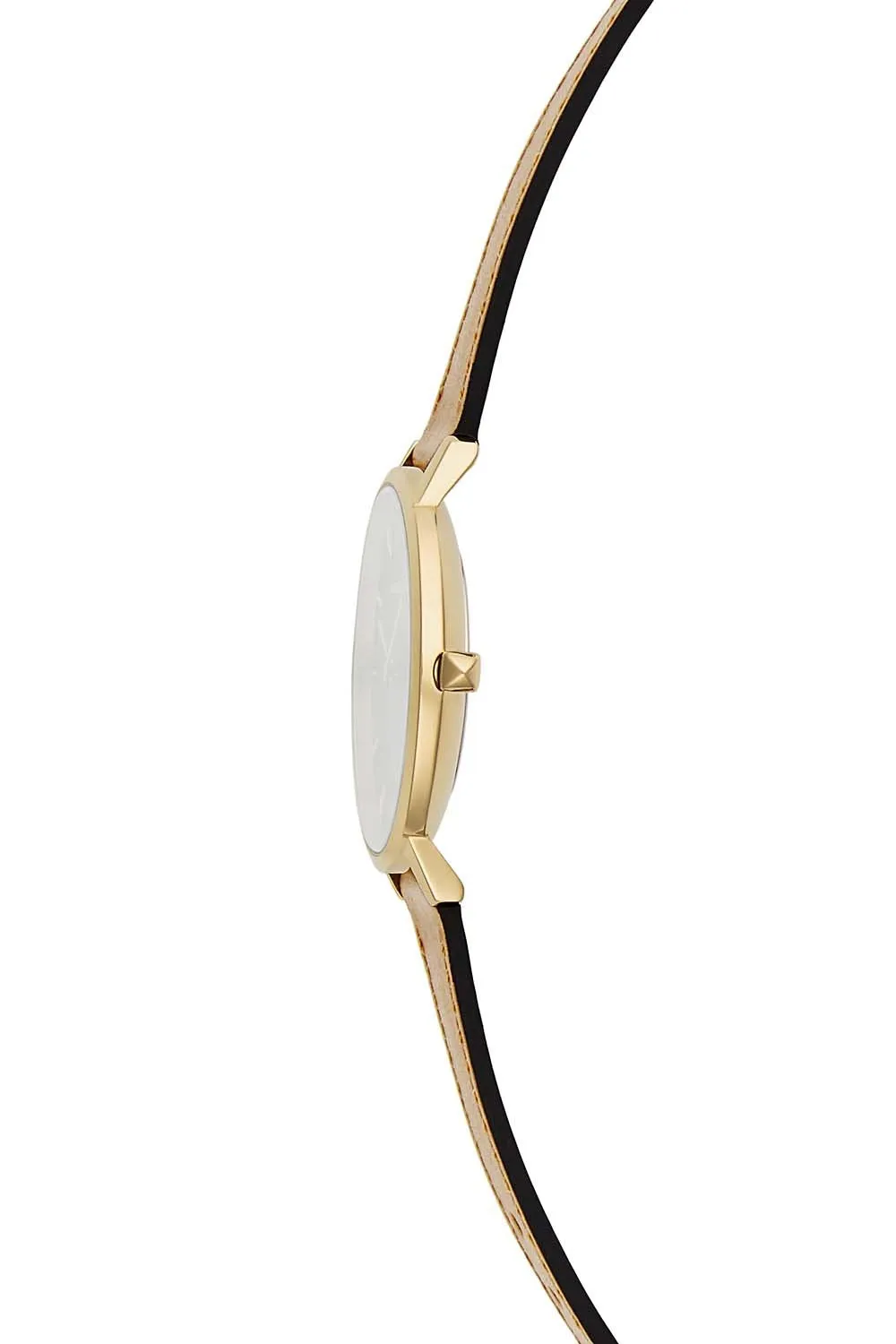 Major Gold Tone Carmel Strap Watch, 35mm