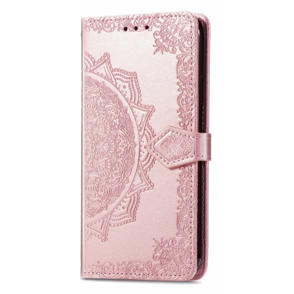 Mandala Google Pixel 6 Pro Flip case - Rose Gold