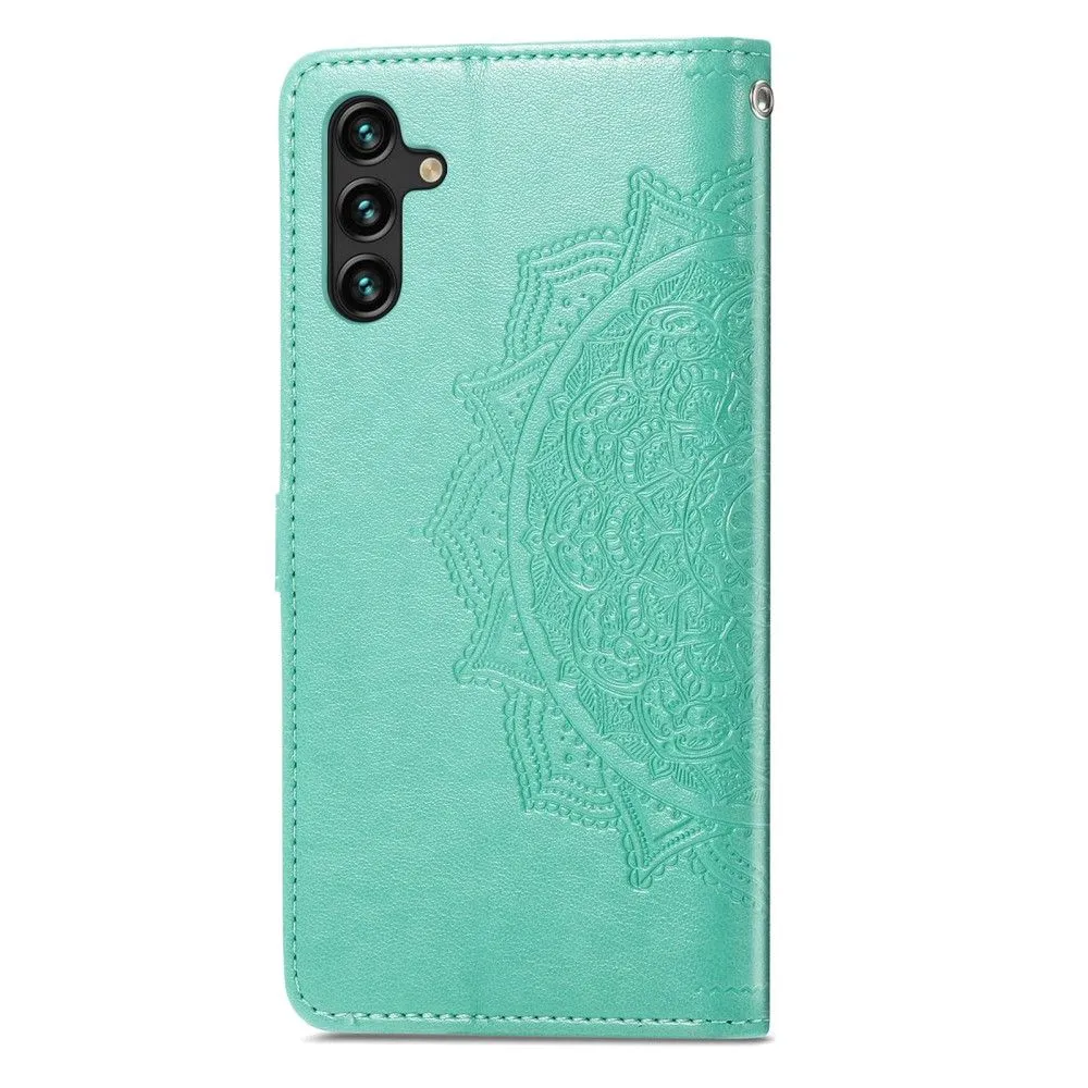 Mandala Samsung Galaxy A13 5G Flip case - Green