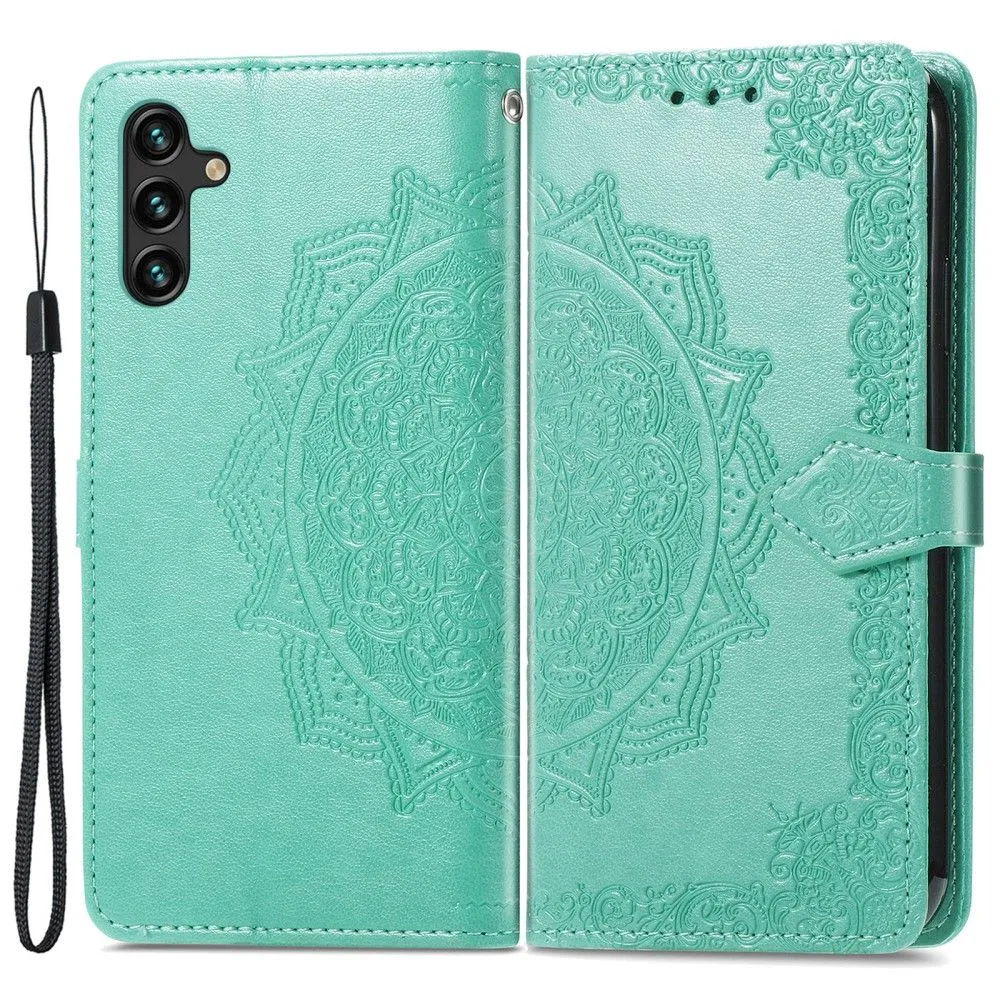 Mandala Samsung Galaxy A13 5G Flip case - Green