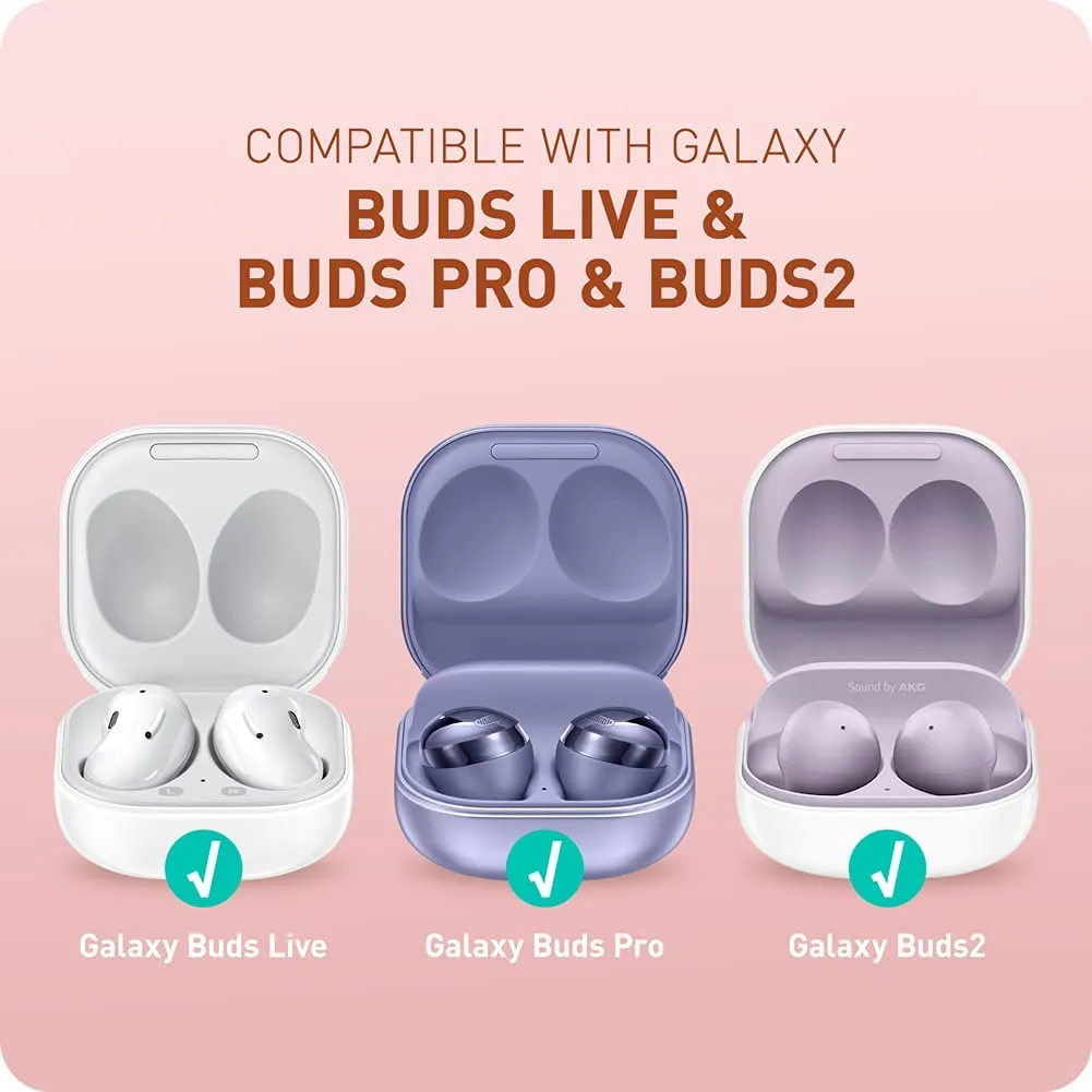 Marble Bundle for Samsung Galaxy S23 Plus Case   Galaxy Buds Case (Pink)