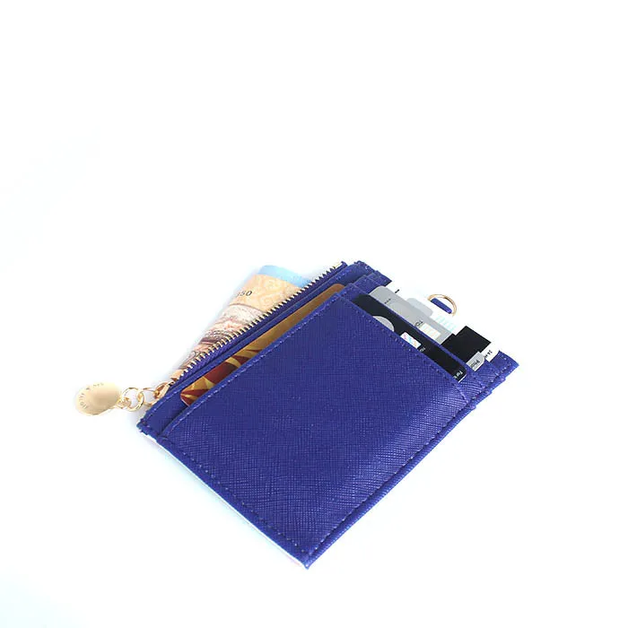 Maya Kebaya Blue Card Holder