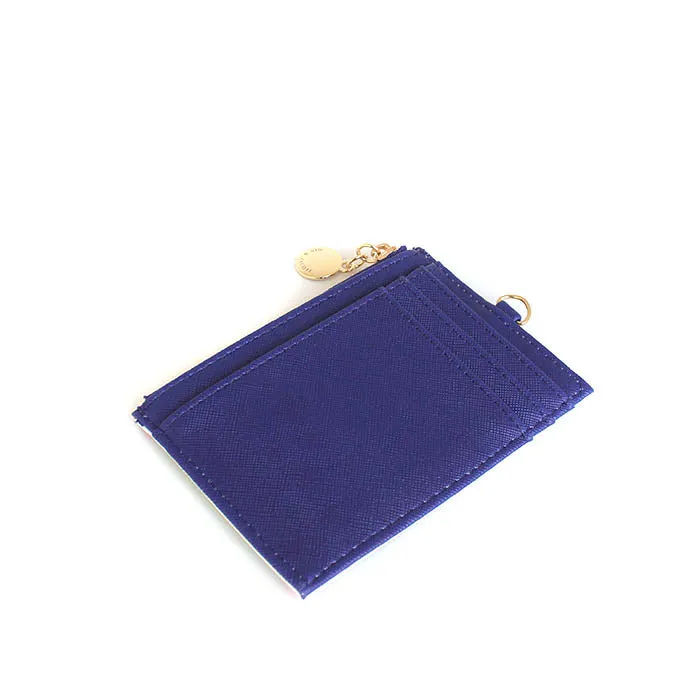 Maya Kebaya Blue Card Holder