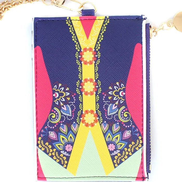 Maya Kebaya Blue Card Holder