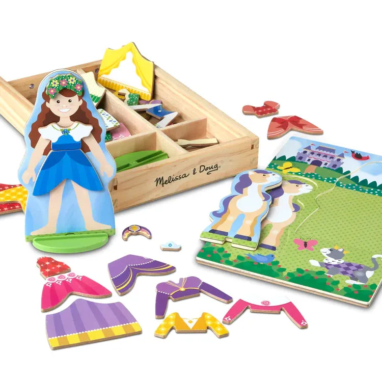 Melissa & Doug Princess Magnetic Dress-Up Play Set