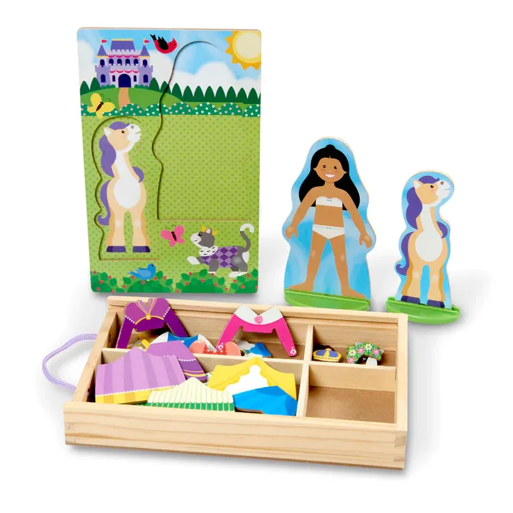 Melissa & Doug Princess Magnetic Dress-Up Play Set