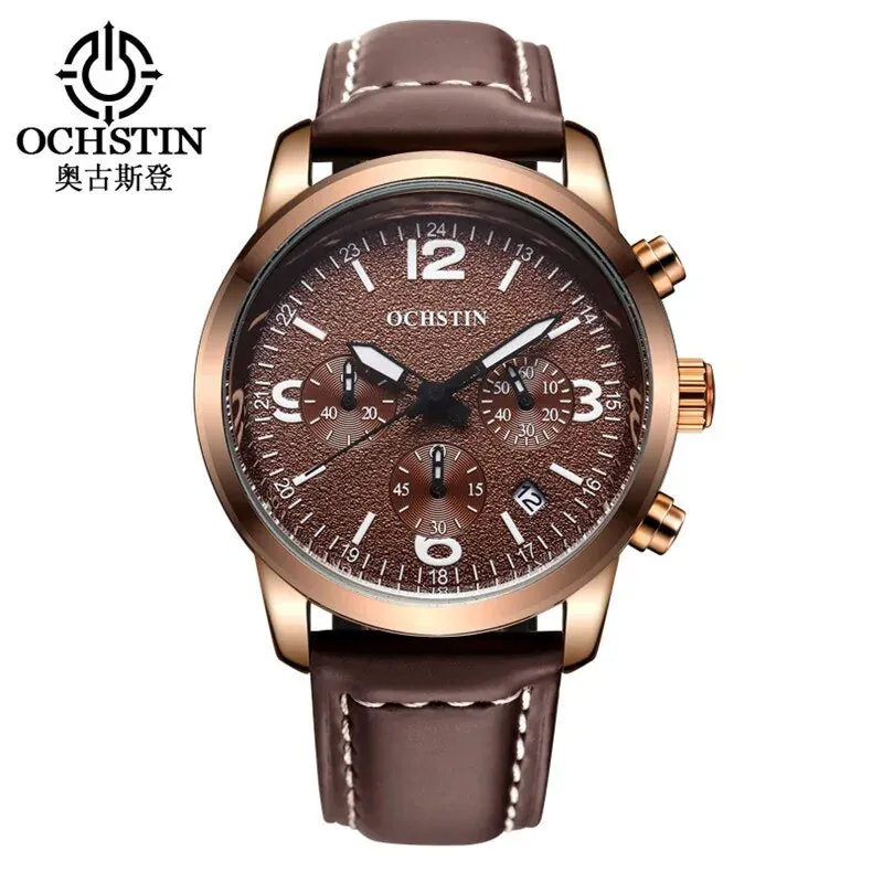 Men's Business Waterproof Quartz Watch