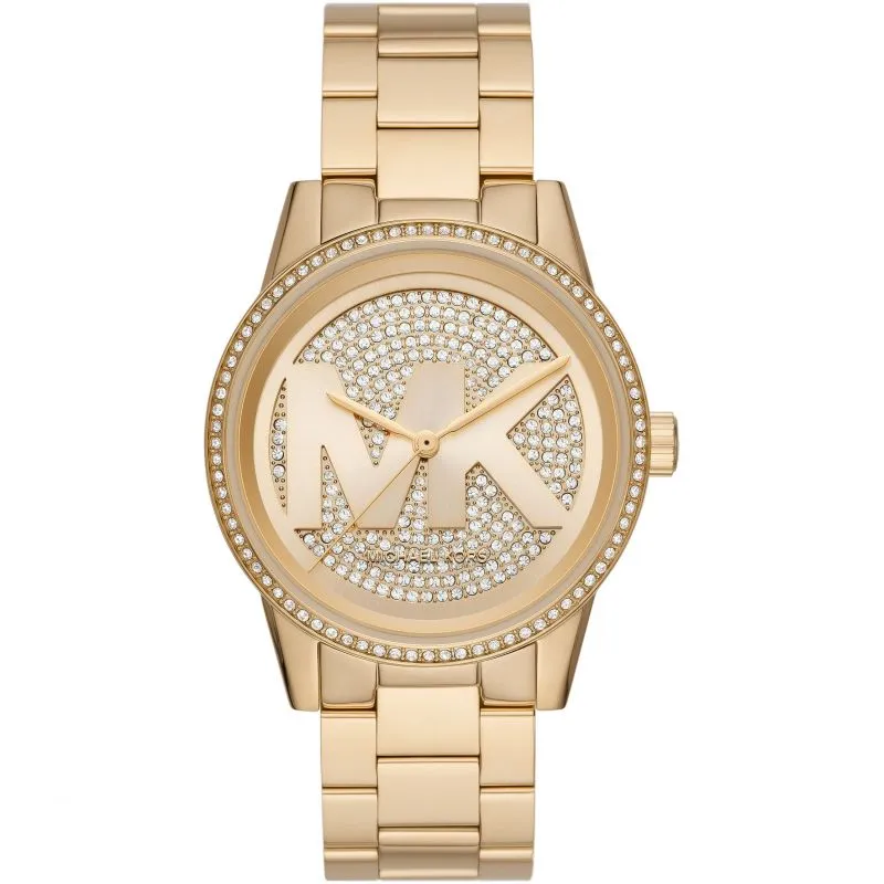 Michael Kors Crystal Gold Watch MK6862