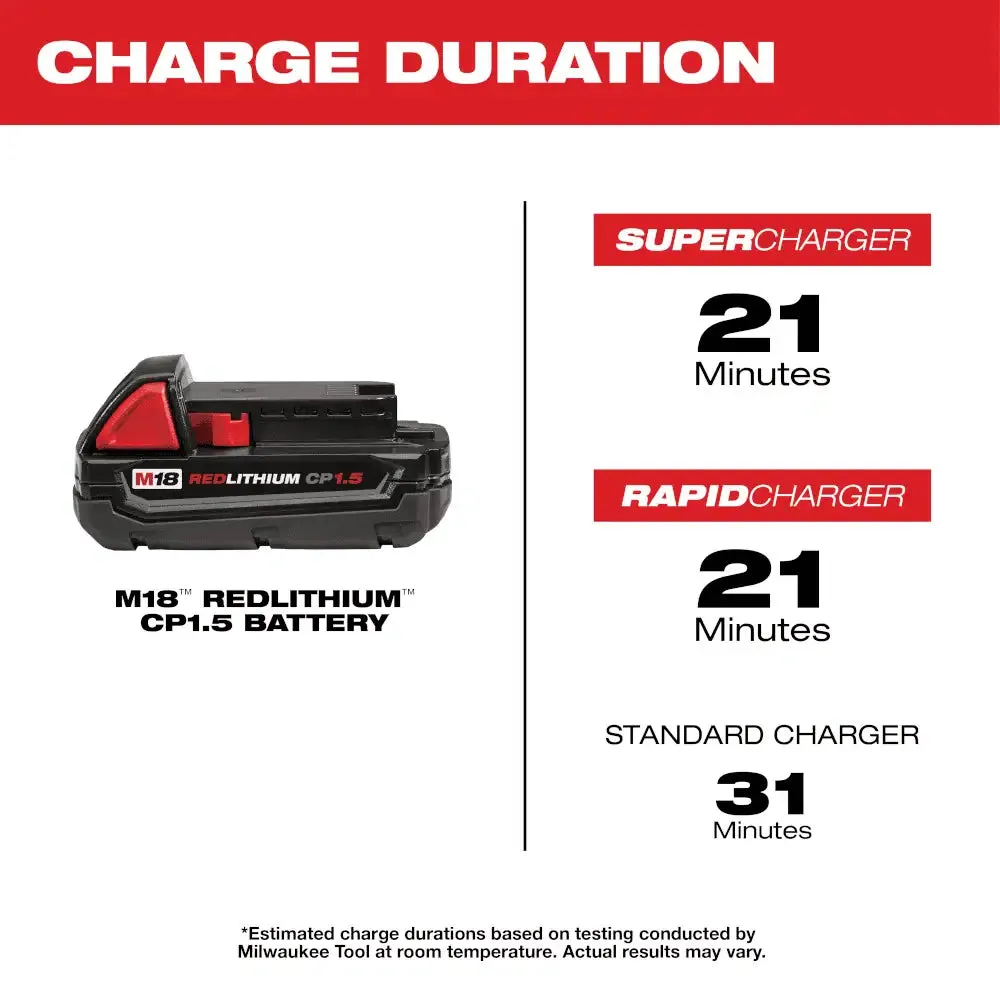 Milwaukee M18 1.5Ah Compact REDLITHIUM Battery Pack