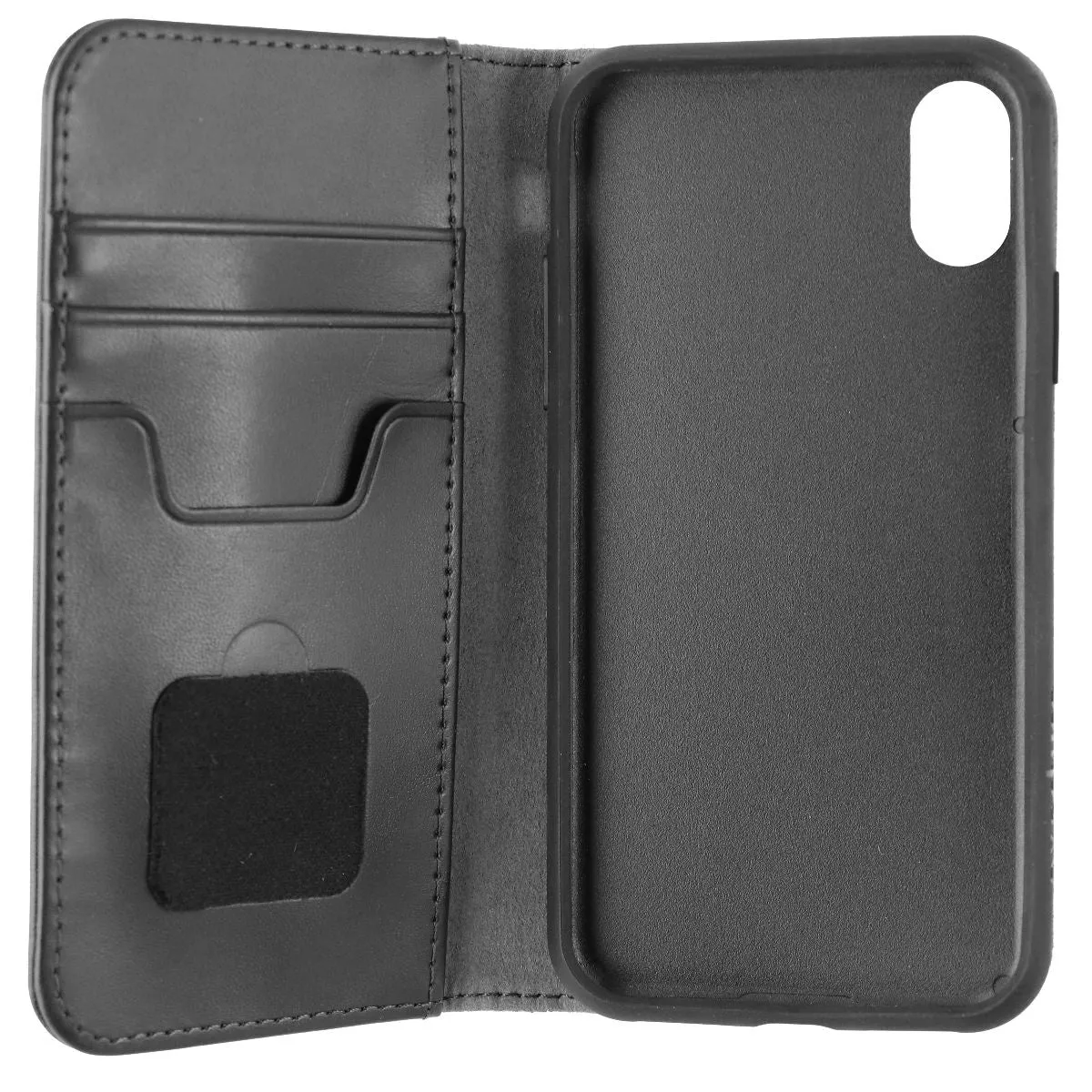 Moshi Overture Wallet Case for iPhone Xs/iPhone X - Charcoal Black