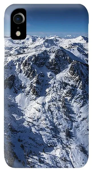 Mt Tallac Winter Aerial - Brad Scott - Phone Case